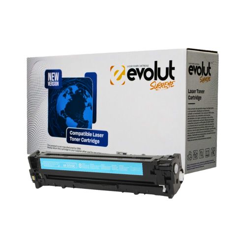 TONER COMP HP CB541 CE321 CF211 PRO 200 M276 M251NW M276N M276NW CIANO CHIP 1.8K - CÓD. 3742