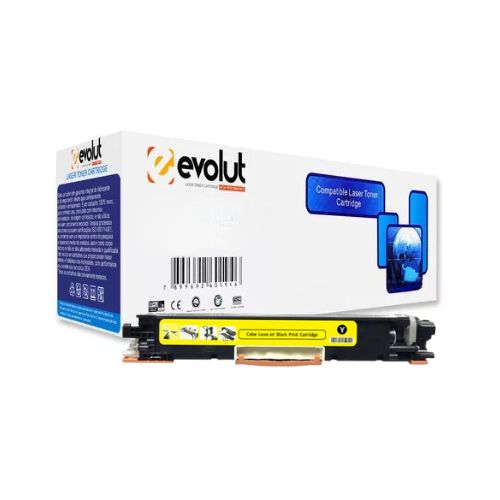 TONER COMPATÍVEL HP CE312A CF352A 126A M175 M275 M176 M177 CP1020 CP1025 YELLOW CHIP 1K - CÓD. 1437