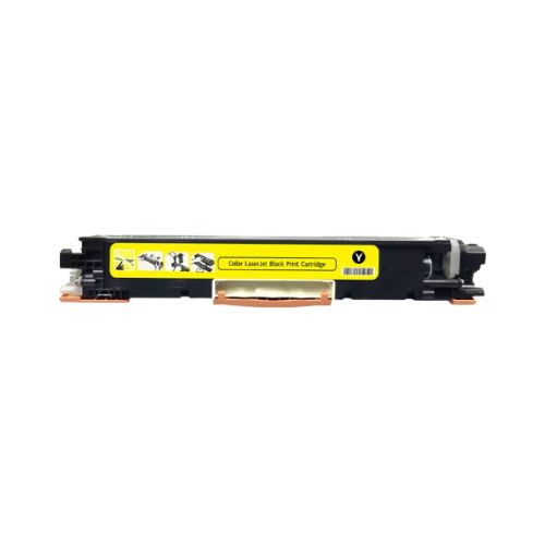 TONER COMPATÍVEL HP CE312A CF352A 126A M175 M275 M176 M177 CP1020 CP1025 YELLOW CHIP 1K - CÓD. 3315