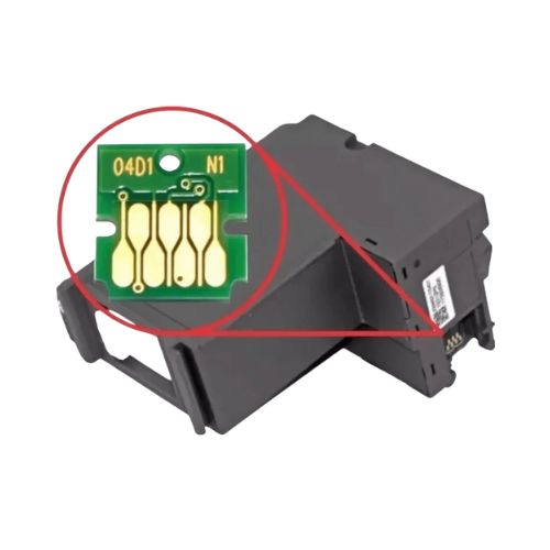 CAIXA DE MANUTENÇÃO COMPATÍVEL EPSON T04D1 L6161 L6171 L6190 L6191 M2170 CHIP - CÓD. 3874
