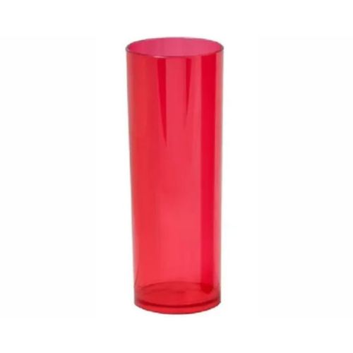 COPO LONG DRINK 360ML VERMELHO CRISTAL - CÓD. 2697